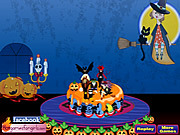Флеш игра онлайн Хэллоуин Идеальный пирог / Halloween Perfect Cake
